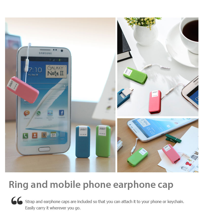 Ring and mobile phone earphone capStrap and earphone caps are included so that you can attach it to your phone or keychain. Easily carry it wherever you go.