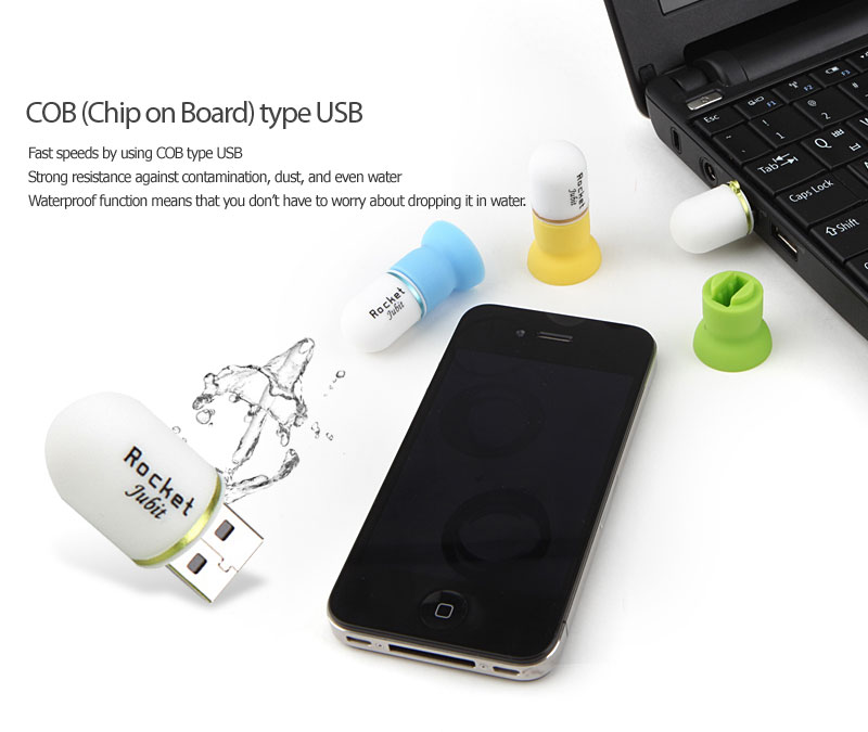 COB (Chip on Board) type USBFast speeds by using COB type USBStrong resistance against contamination, dust, and even waterWaterproof function means that you don’t have to worry about dropping it in water.